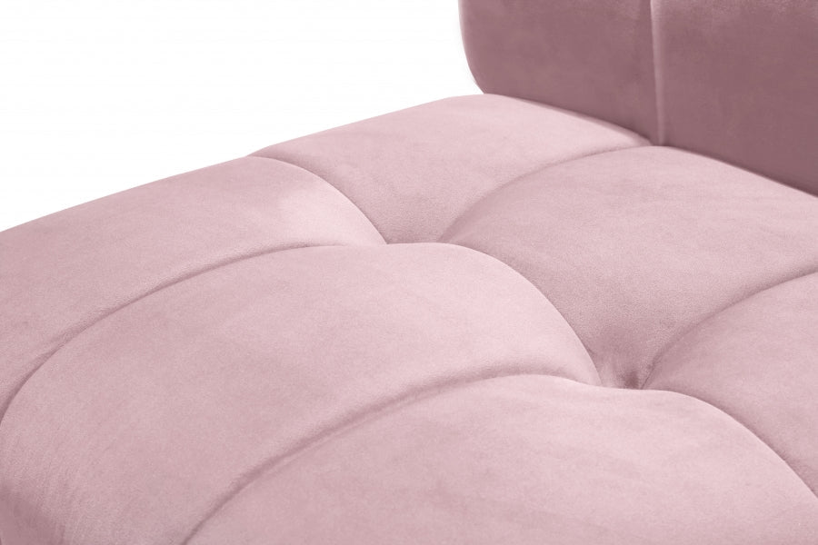 Limitless Velvet Upholstered Modular Chair