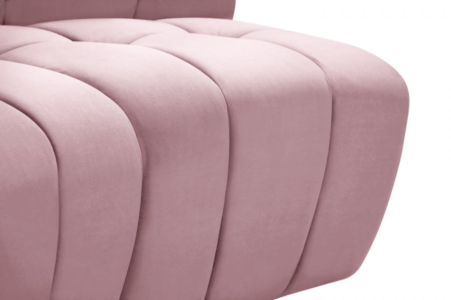 Limitless Velvet Upholstered Modular Chair