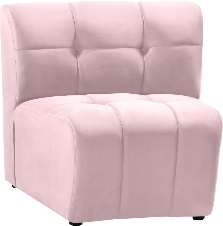 Limitless Velvet Upholstered Modular Chair