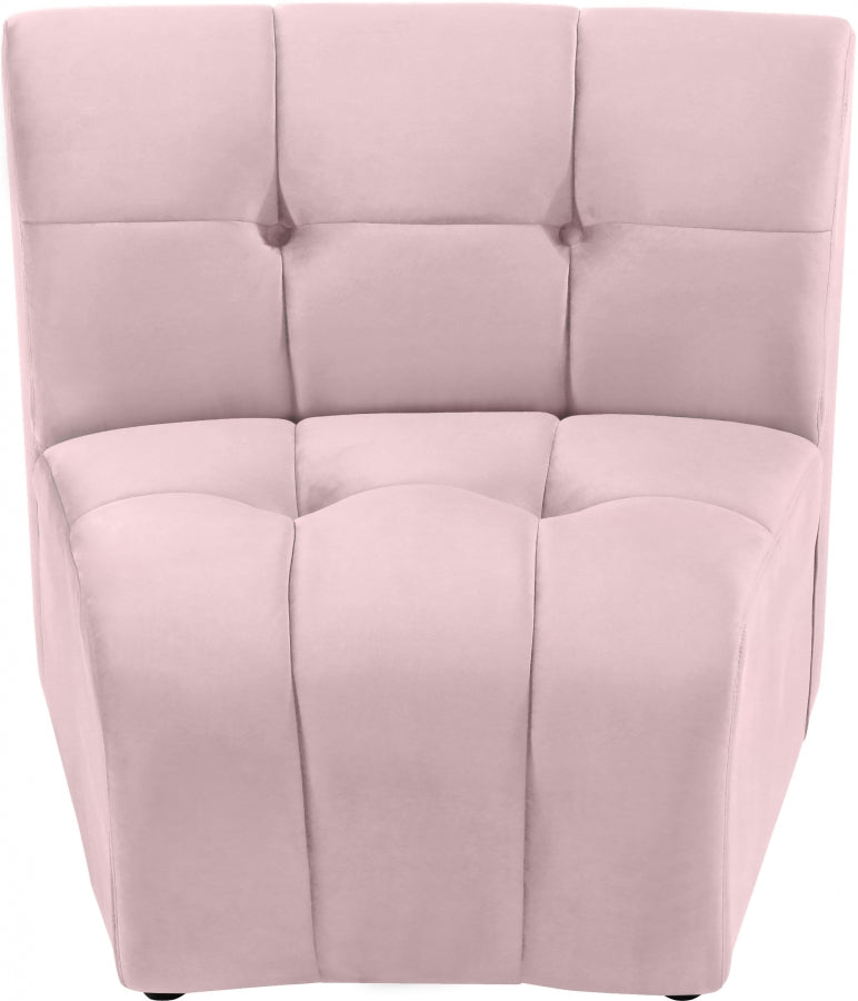 Limitless Velvet Upholstered Modular Chair