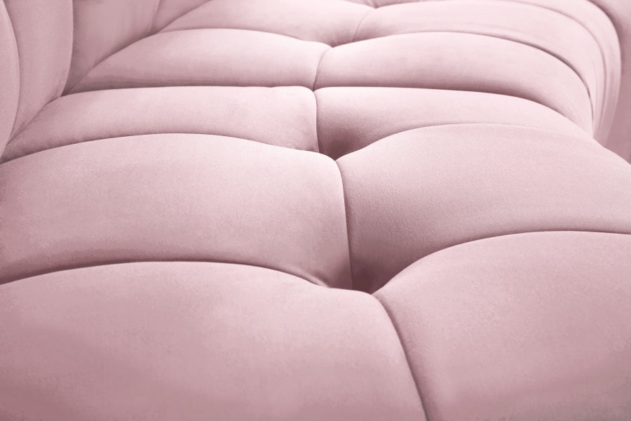 Limitless Velvet Upholstered Modular Chair