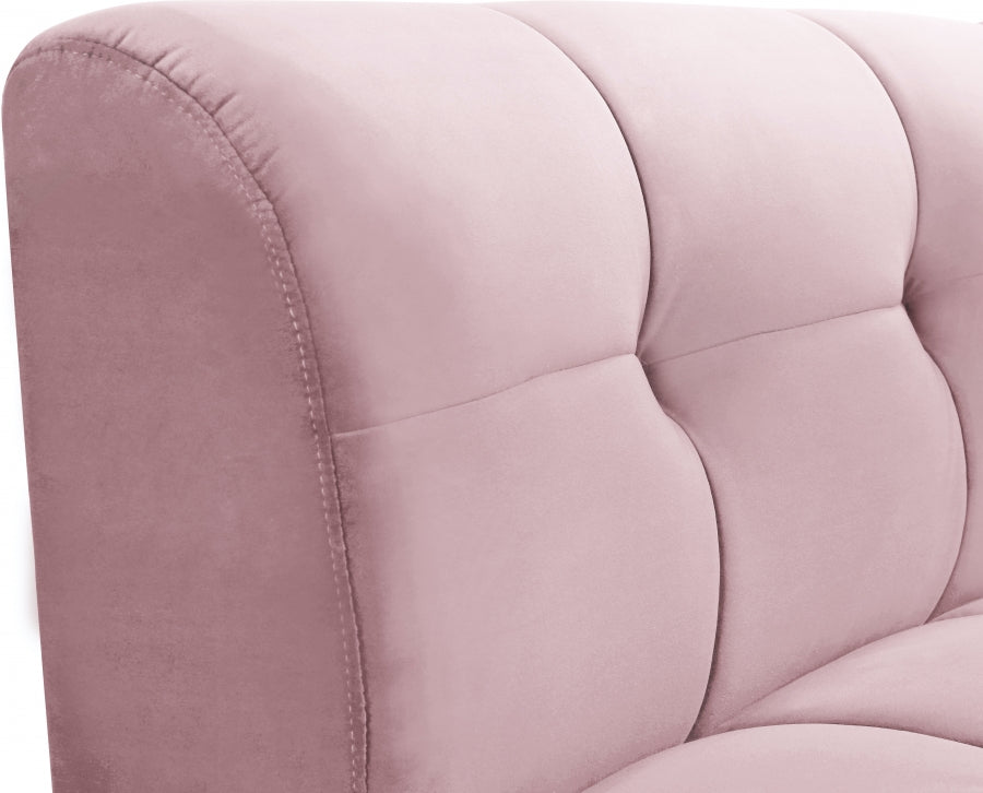 Limitless Velvet Upholstered Modular Chair