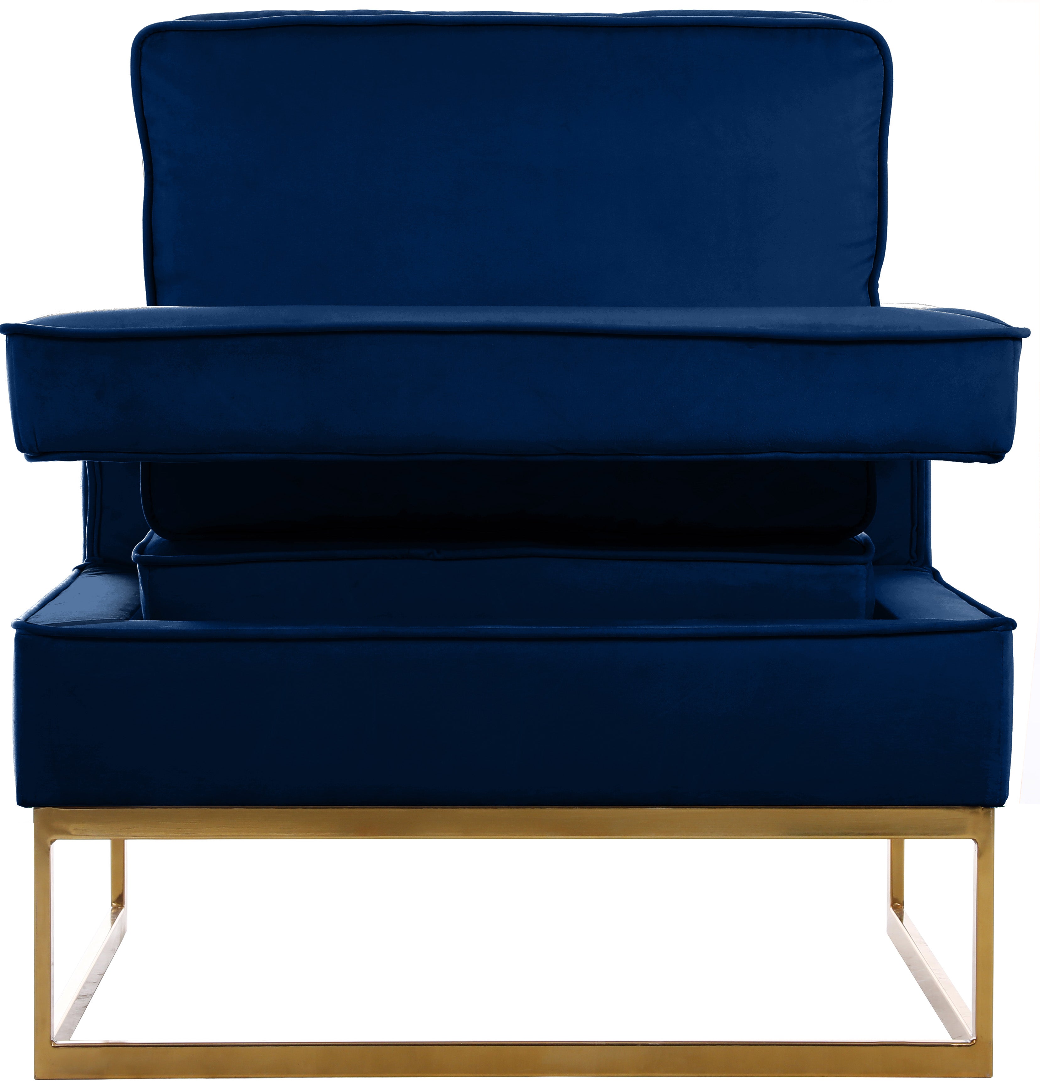 Noah Velvet Upholstered Accent Chair