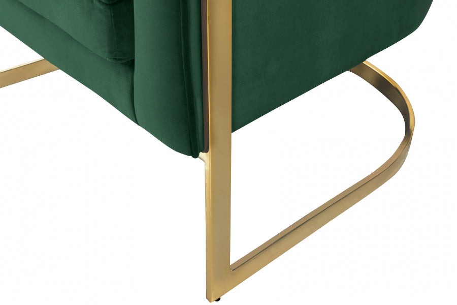 Carter Velvet Upholstered Accent Chair