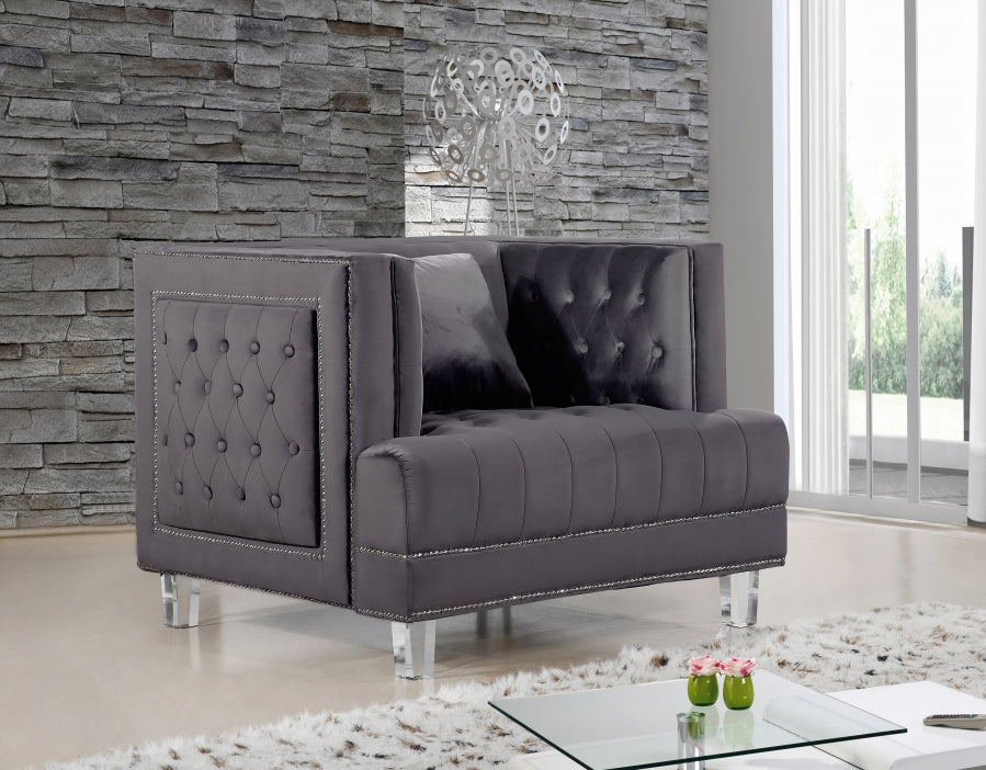 Lucas Velvet Upholstered Chair