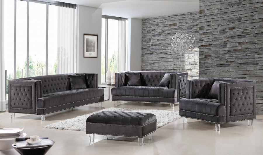 Lucas Velvet Upholstered Chair