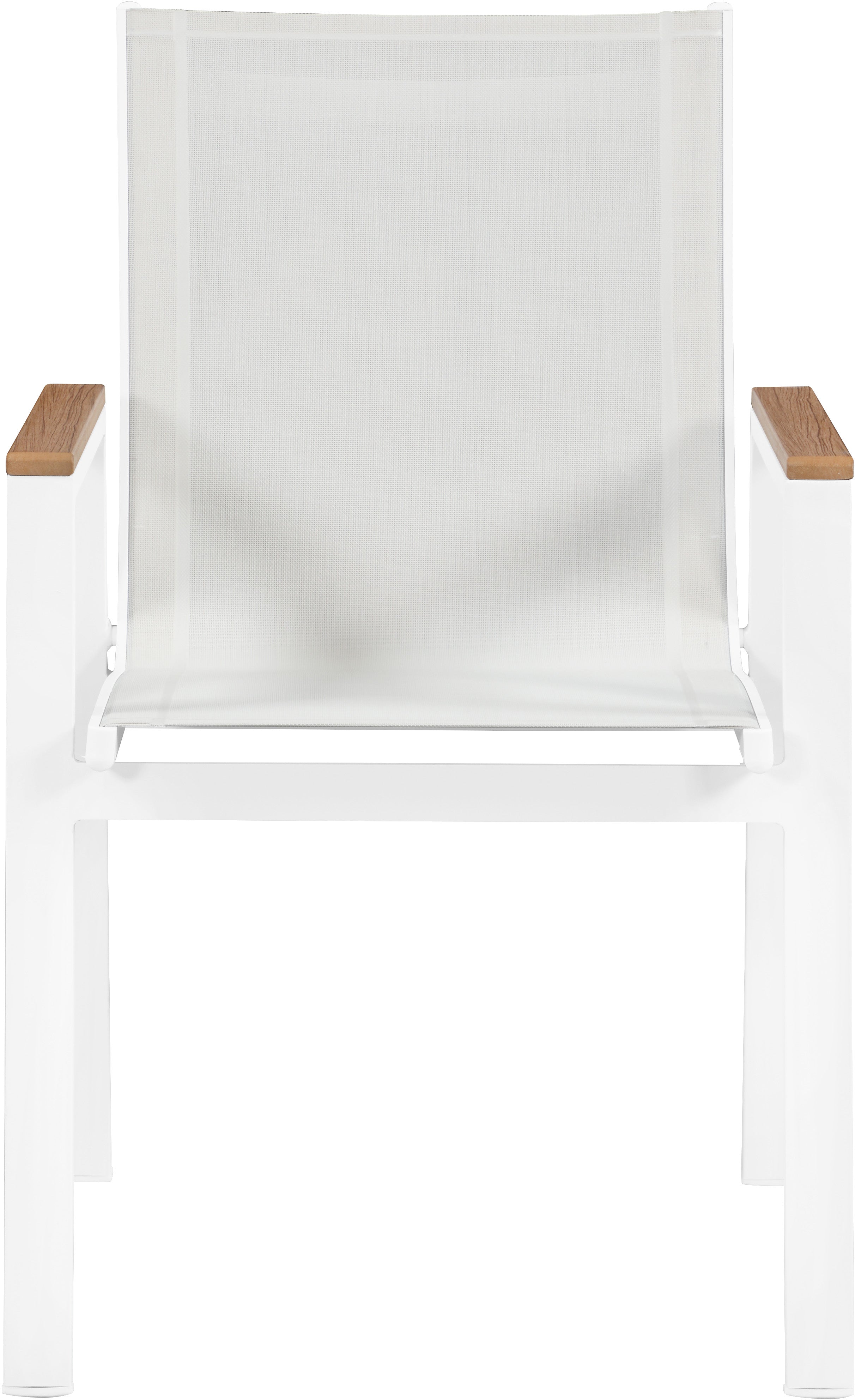 Nizuc Mesh Water Resistant Fabric Outdoor Patio Dining Arm Chair