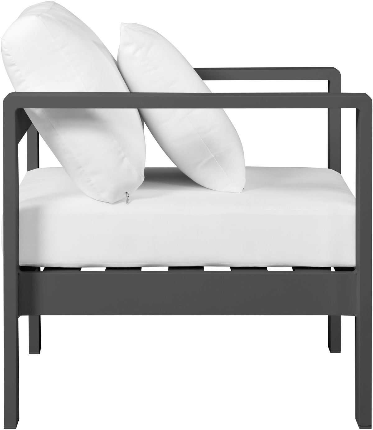 Nizuc Water Resistant Fabric Upholstered Outdoor Patio Arm Chair