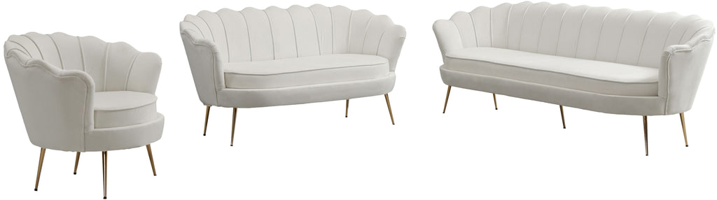 Gardenia Velvet Upholstered Chair