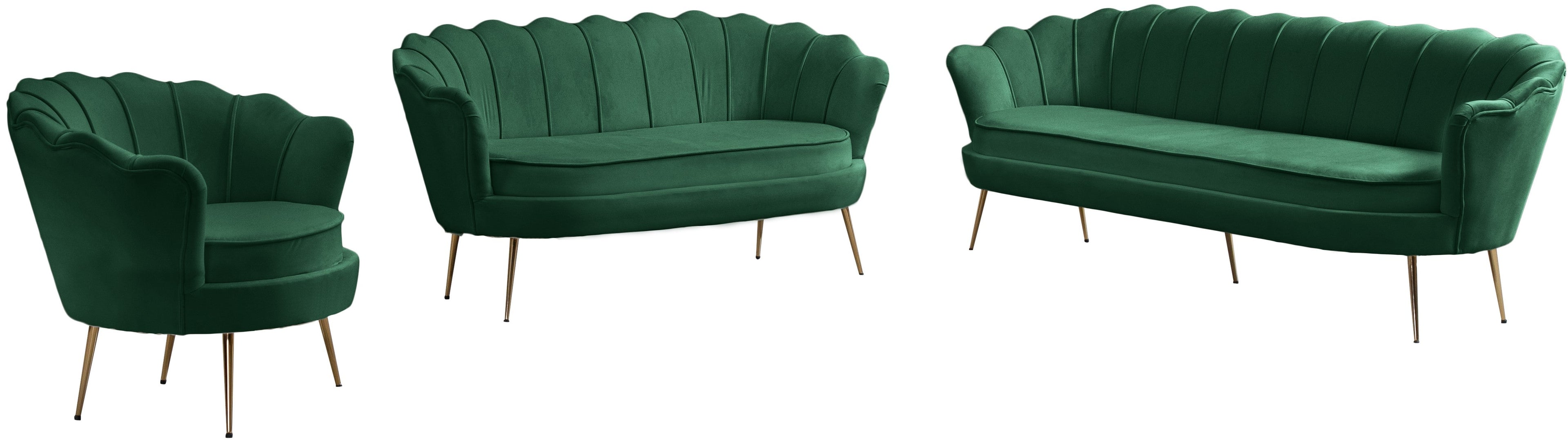 Gardenia Velvet Upholstered Chair