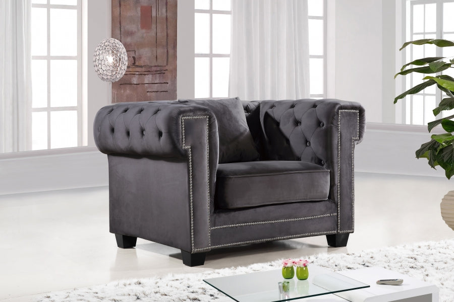 Bowery Velvet Upholstered Chair