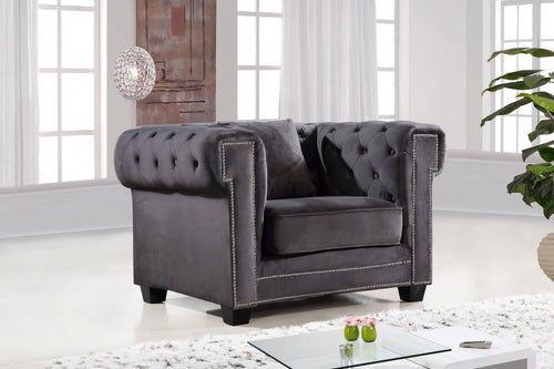 Bowery Velvet Upholstered Chair