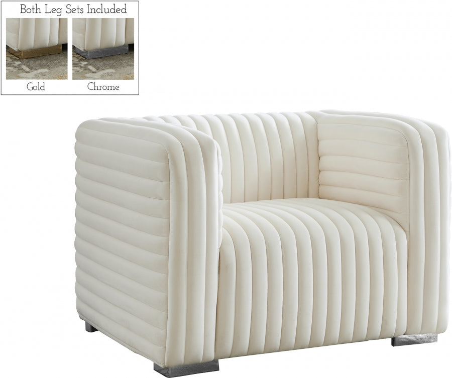 Ravish Velvet Upholstered Chair