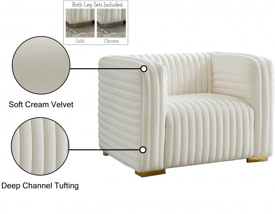 Ravish Velvet Upholstered Chair