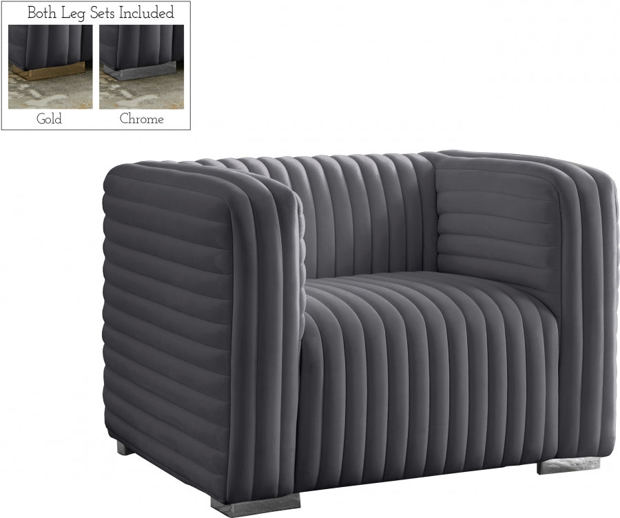 Ravish Velvet Upholstered Chair