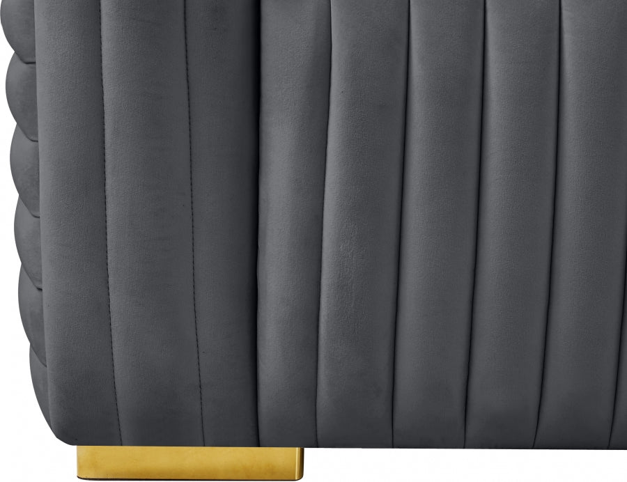 Ravish Velvet Upholstered Chair