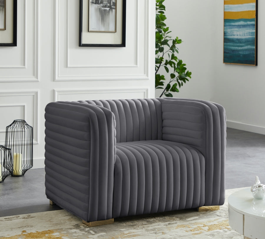 Ravish Velvet Upholstered Chair