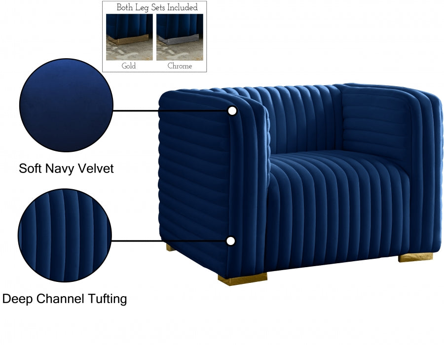 Ravish Velvet Upholstered Chair