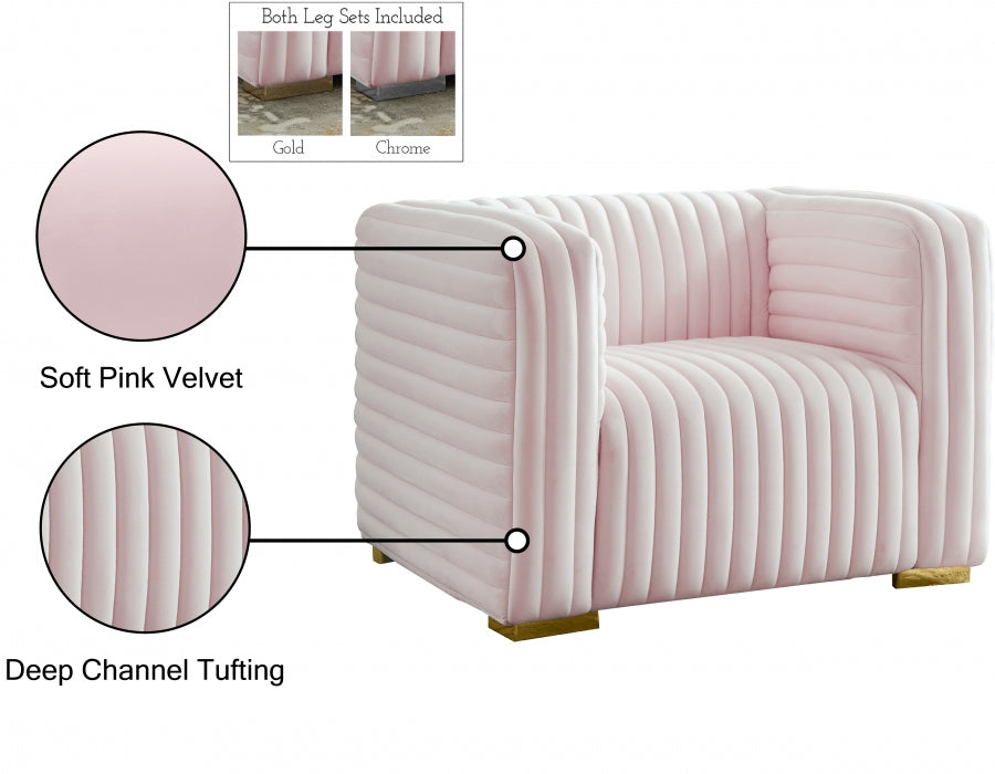 Ravish Velvet Upholstered Chair