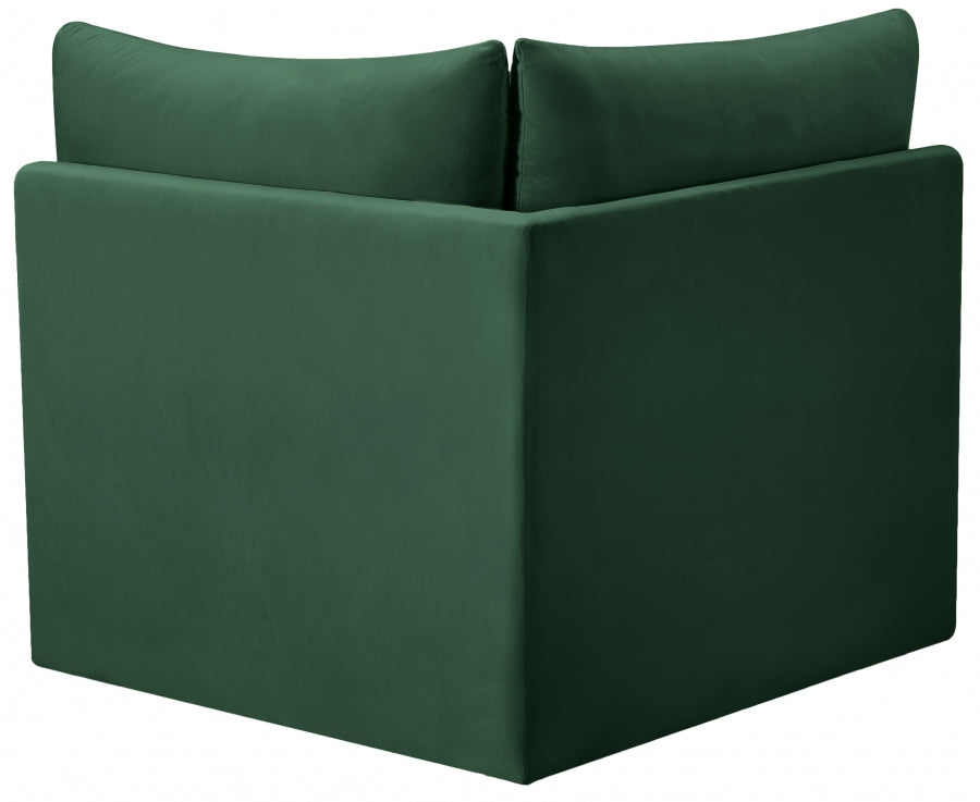 Jacob Velvet Upholstered Corner Modular Chair