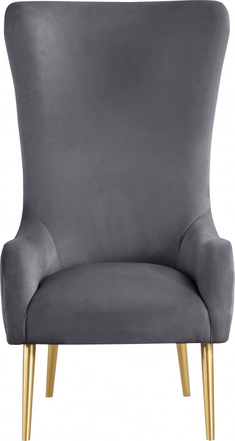Alexander Velvet Upholstered Accent Chair