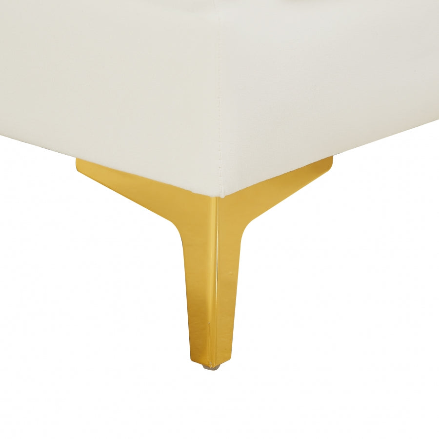 Alina Velvet Upholstered Modular Corner Chair
