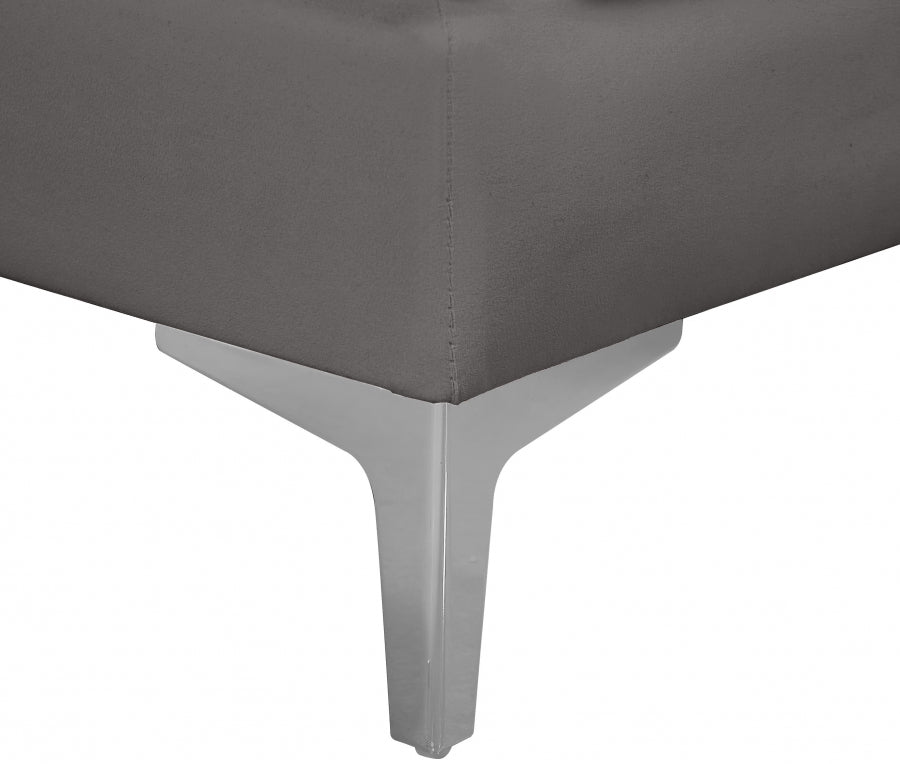 Alina Velvet Upholstered Modular Corner Chair