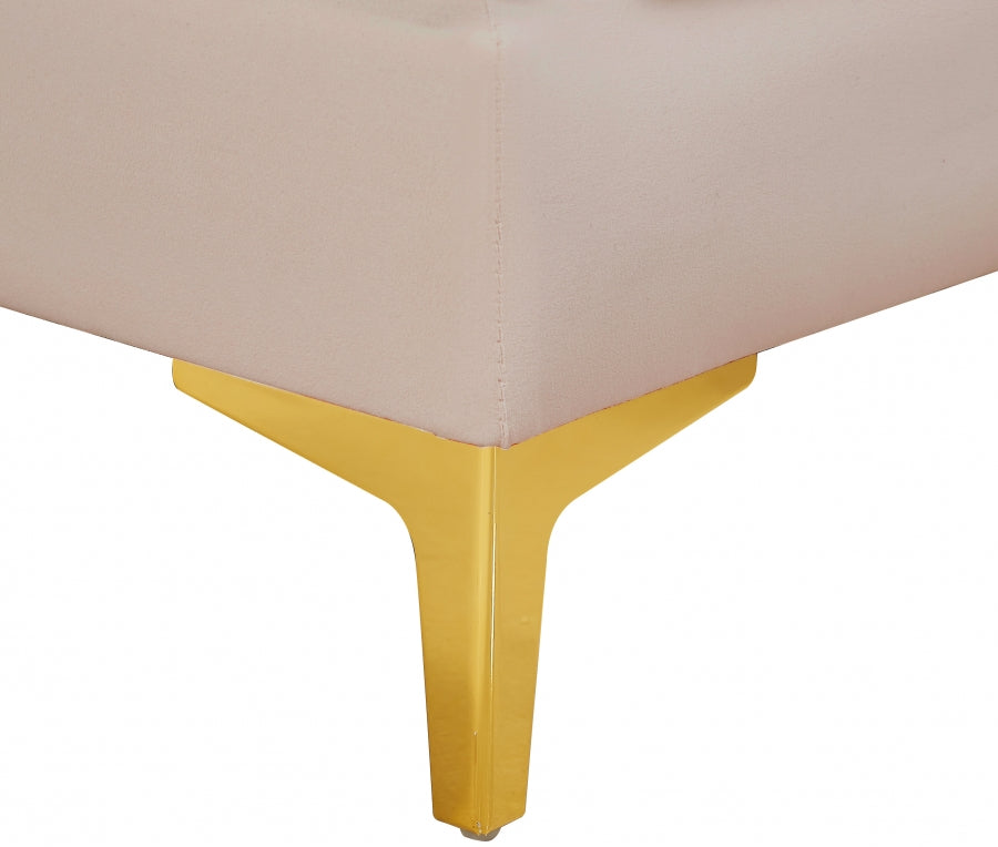 Alina Velvet Upholstered Modular Corner Chair