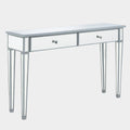 Mirror Console Table With Two Drawers