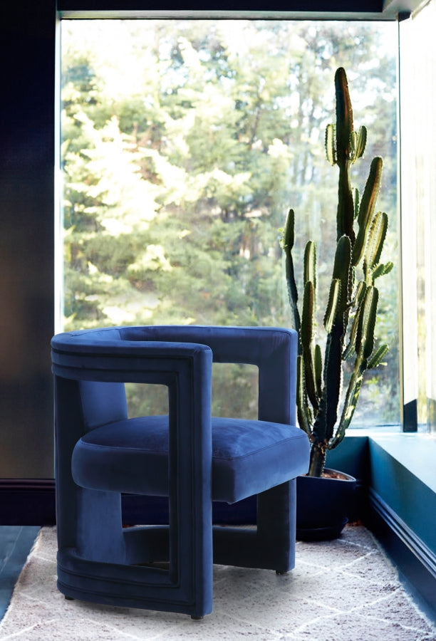 Blair Velvet Upholstered Dining / Accent Chair