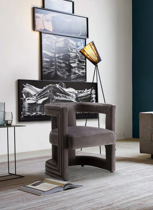 Blair Velvet Upholstered Dining / Accent Chair