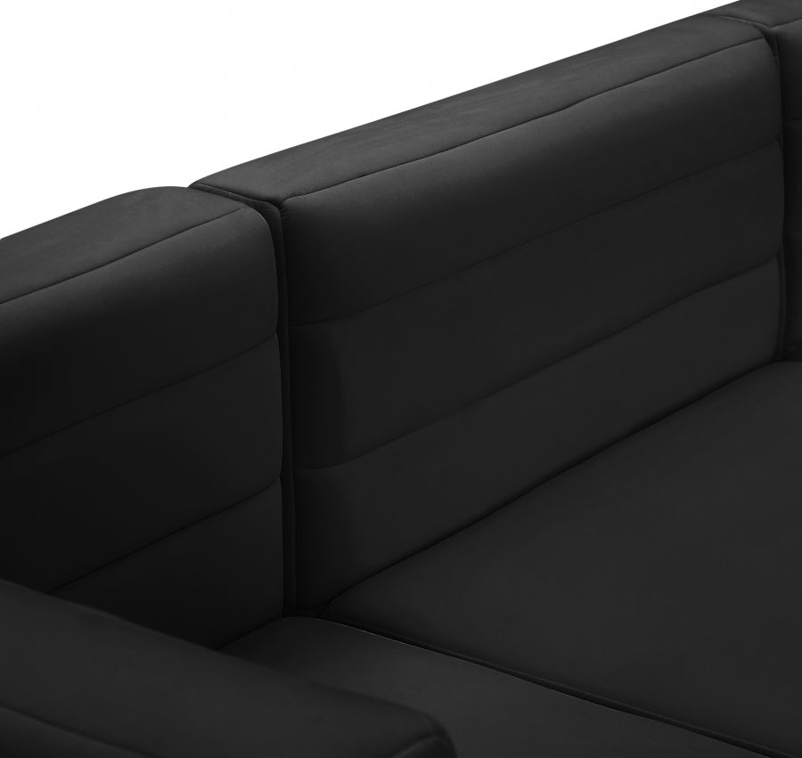 Quincy Velvet Upholstered Comfort Corner Modular Chair