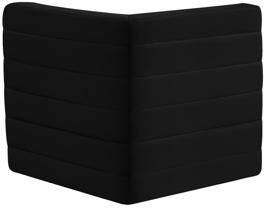 Quincy Velvet Upholstered Comfort Corner Modular Chair