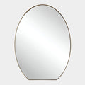 Cabell Oval Mirror, Brass