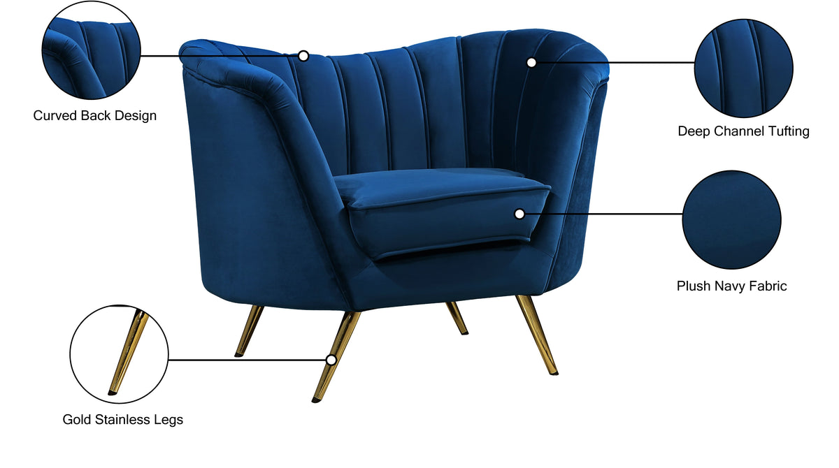 Margo Velvet Upholstered Chair