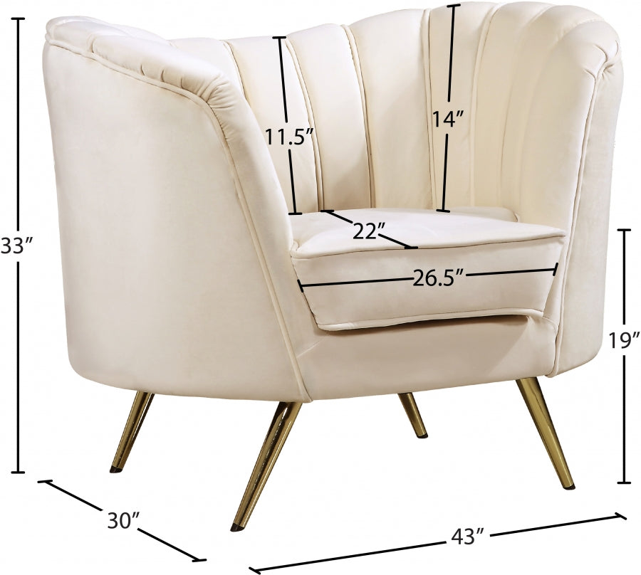 Margo Velvet Upholstered Chair