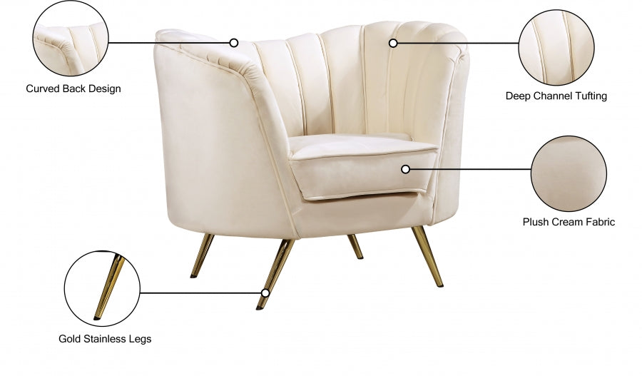 Margo Velvet Upholstered Chair