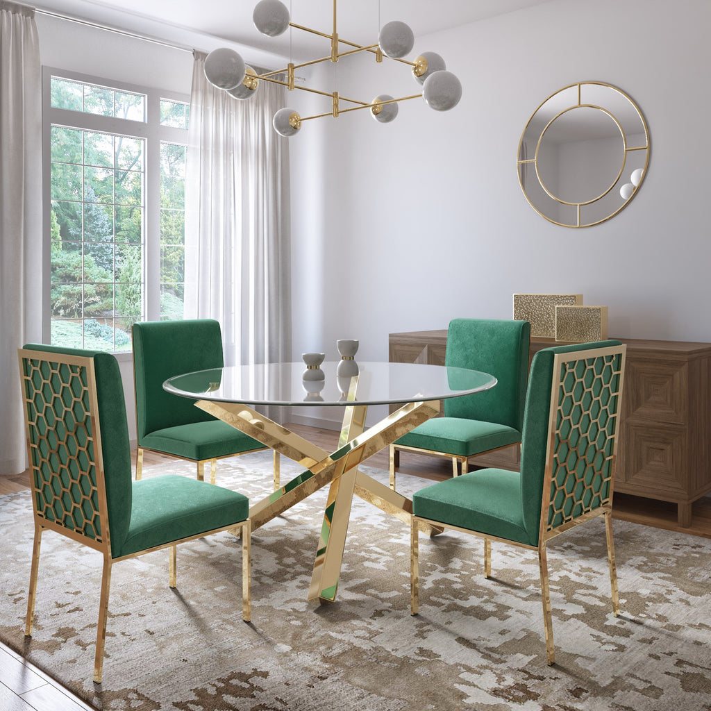 Wall Mirror: Gold Frame