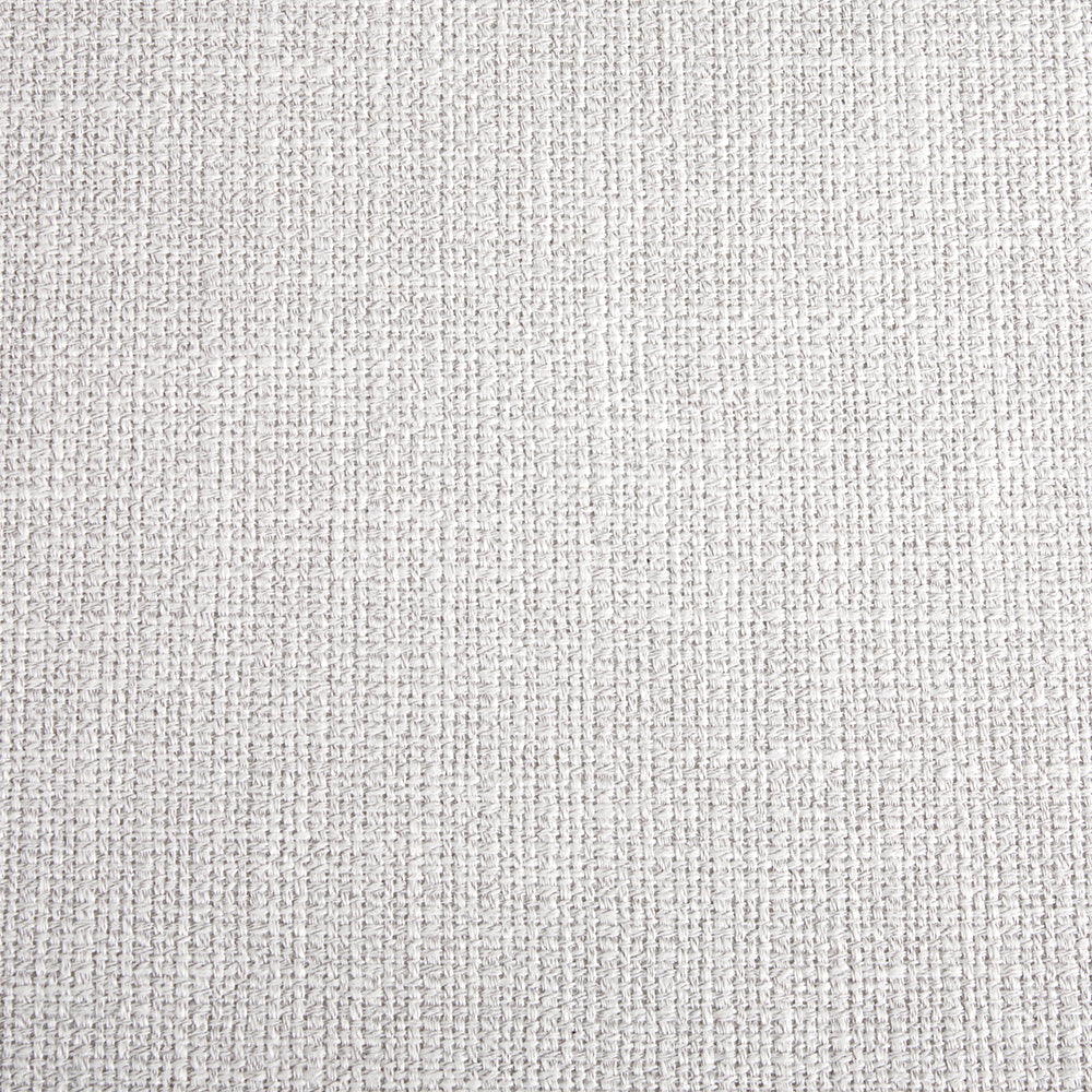 Kube Ottoman Light Grey Linen