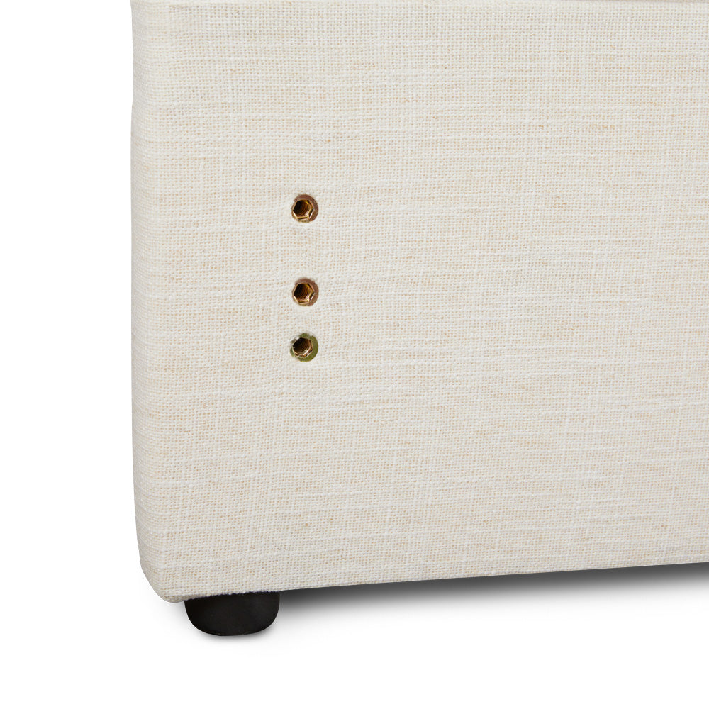Channel Headboard: Beige