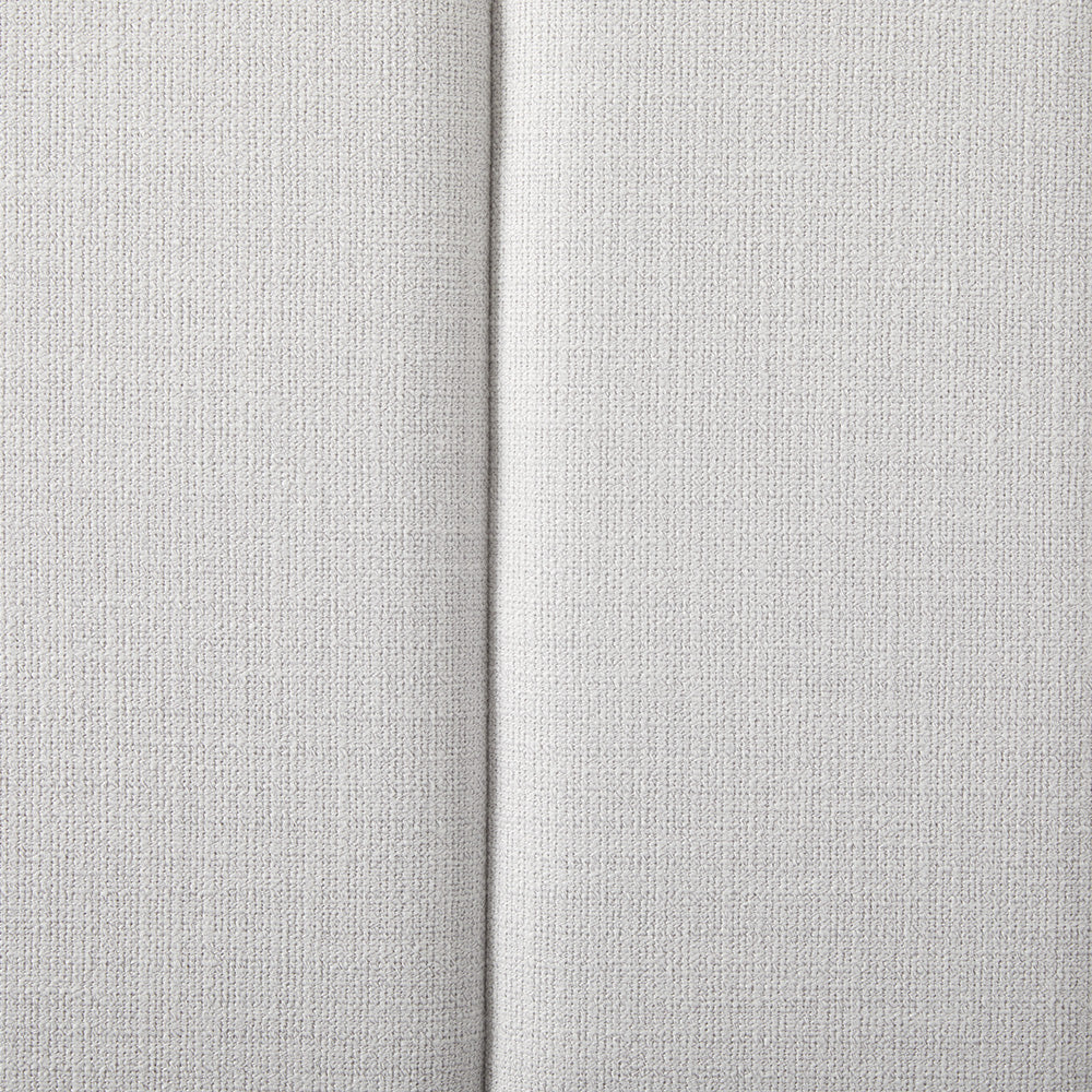 Channel Queen Headboard: Light Grey