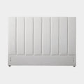 Channel Headboards: Light Grey