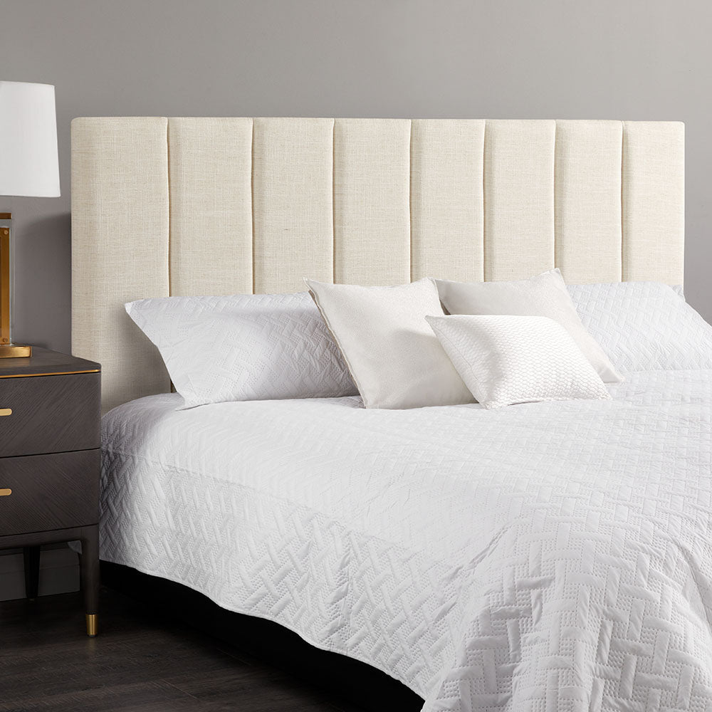Channel Headboards: Beige