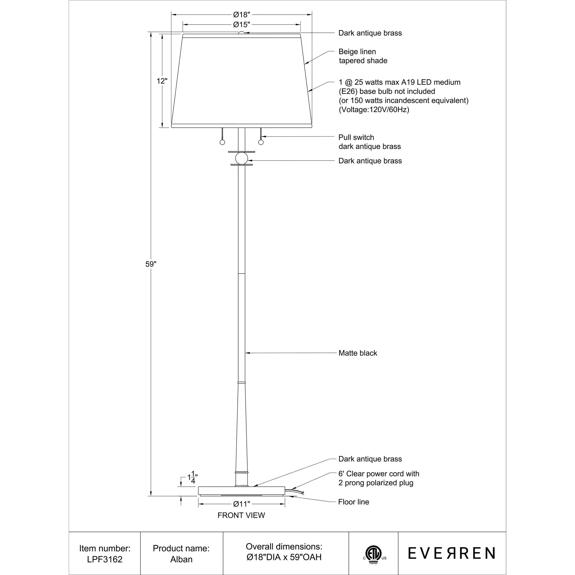 Alban Floor Lamp