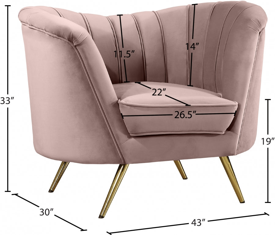 Margo Velvet Upholstered Chair