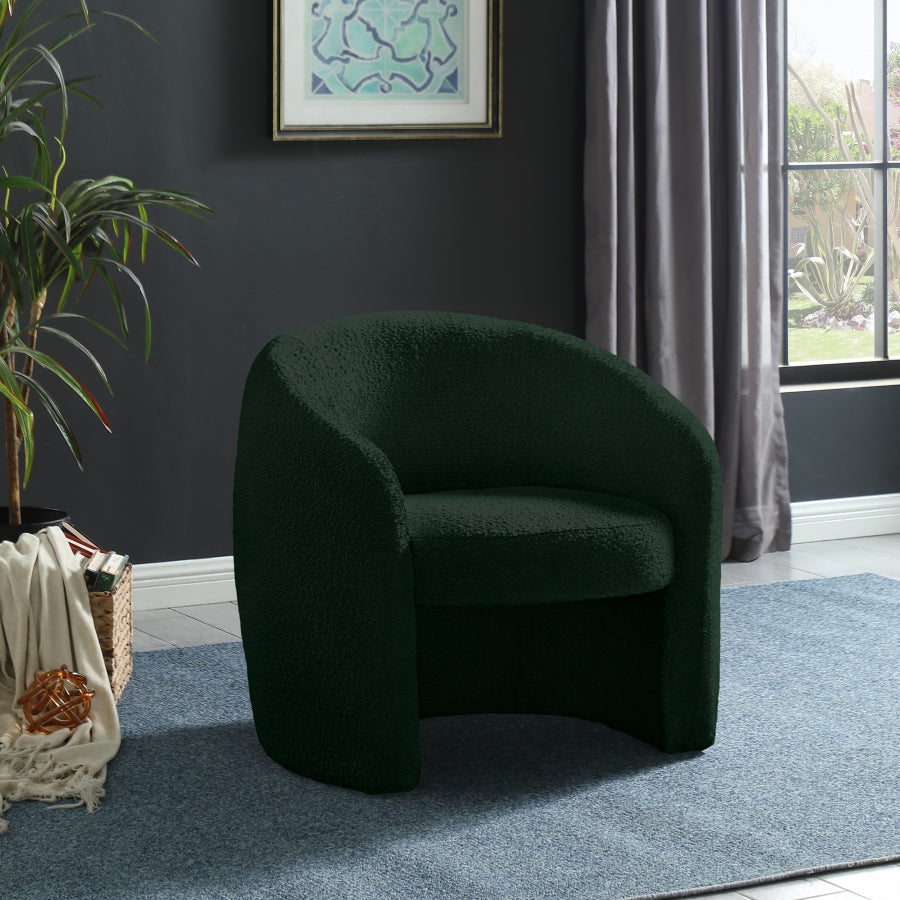 Acadia Boucle Fabric Upholstered Accent Chair