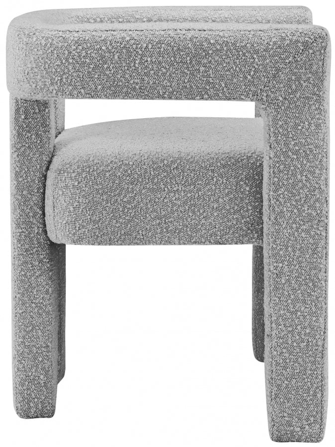 Athena Boucle Fabric Upholstered Accent | Dining Chair