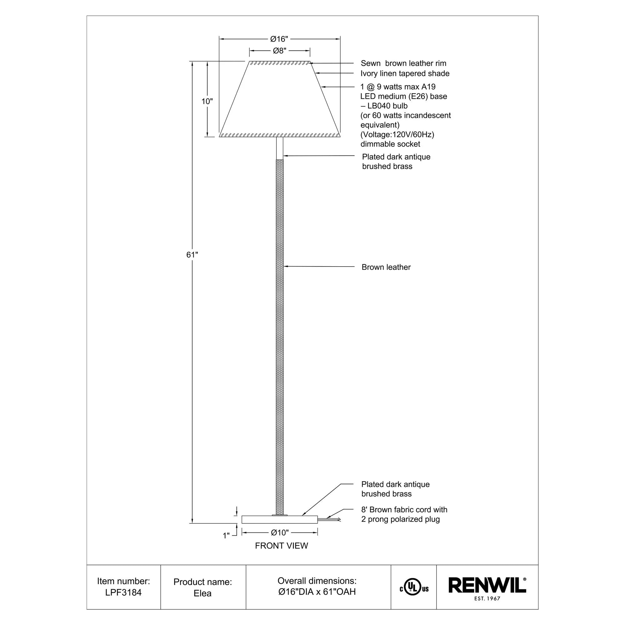 Elea Floor Lamp