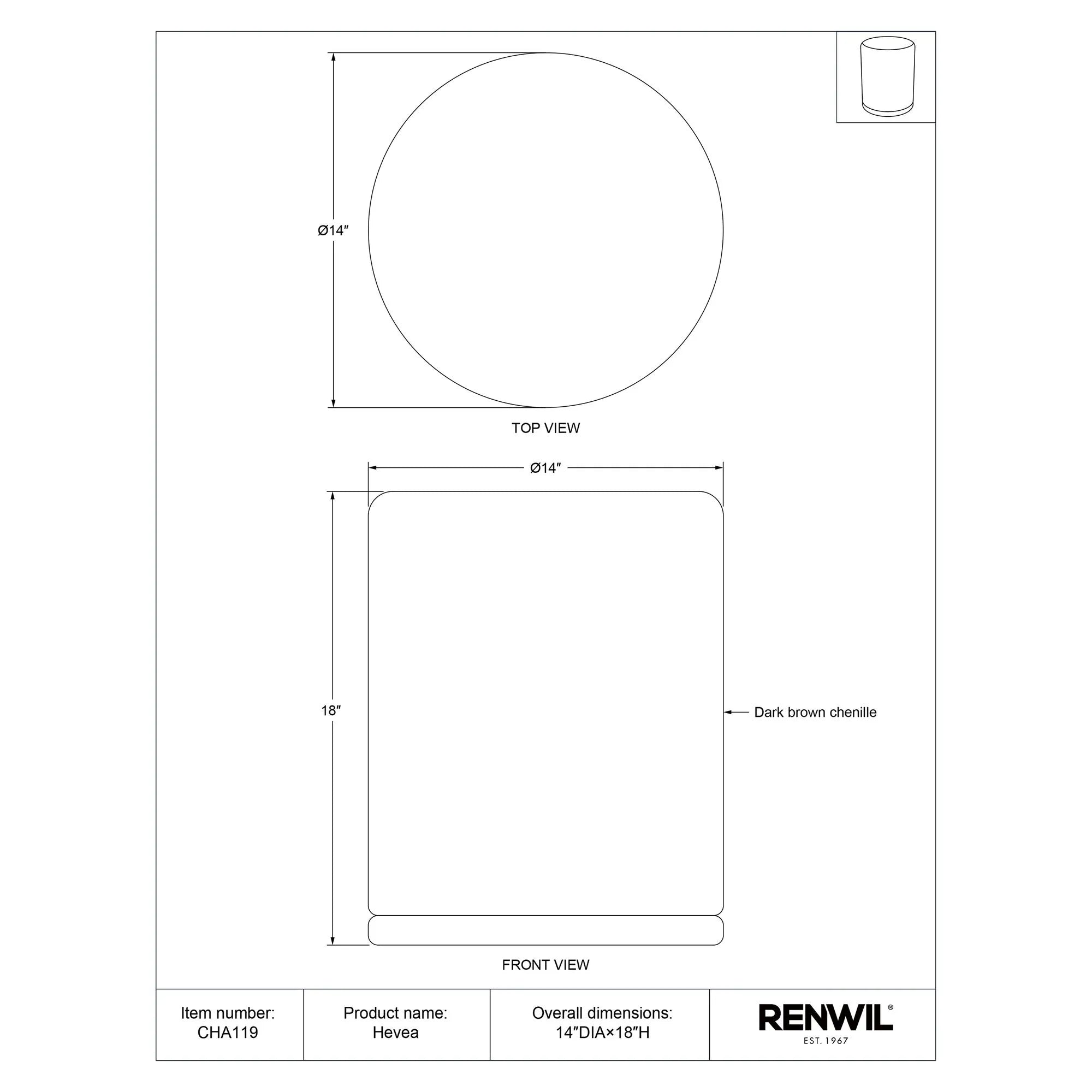 Hevea Ottoman