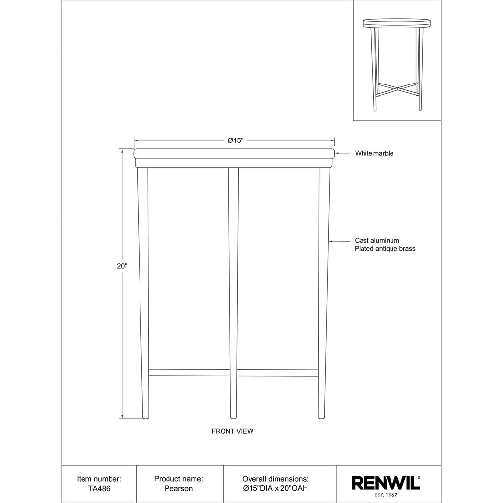 Pearson Side & End Table
